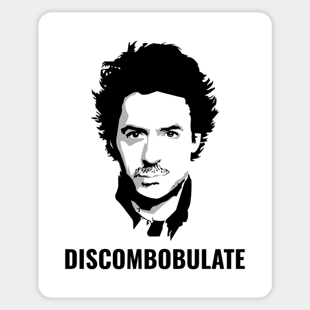 Discombobulate Sticker by Jablo